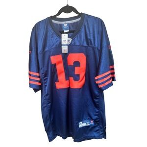 Reebok Chicago Bears Johnny Knox 13 NFL Jersey Navy Blue Mens Size 48 NWT